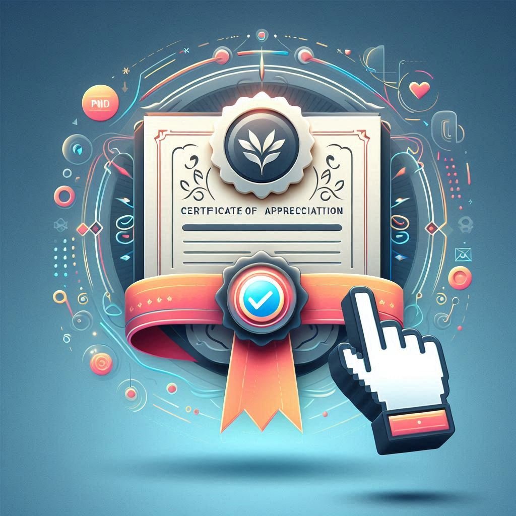 منشئ شهادات الشكر